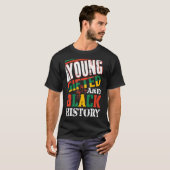 エドとブラックの歴史 Tシャツ (正面フル)