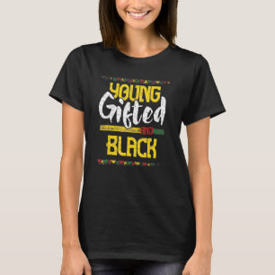 エドと黒人の若者の黒人歴史月間Pri Tシャツ