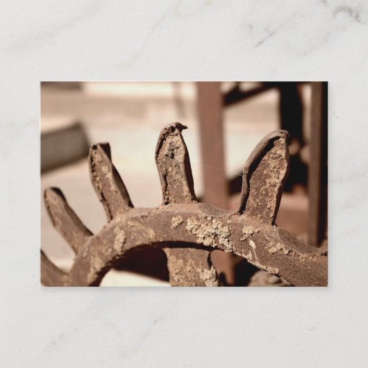 エドの機械工場カード 名刺 (正面)