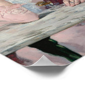 エドアルドマネットプラムブランディウォールアート ポスター (角)