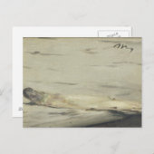 エドアルドマネ – アスパラガス ポストカード (正面/裏面)