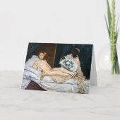 エドアルドマネ – オリンピア カード (正面)