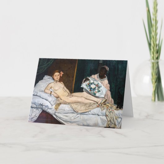 エドアルドマネ – オリンピア カード (正面)