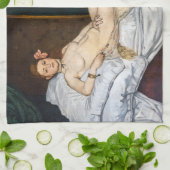 エドアルドマネ – オリンピア キッチンタオル (折り畳み)