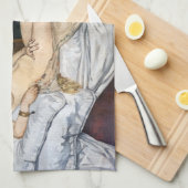 エドアルドマネ – オリンピア キッチンタオル (四つ折り)