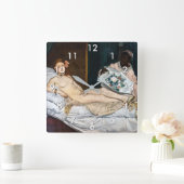 エドアルドマネ – オリンピア スクエア壁時計 (ホーム)