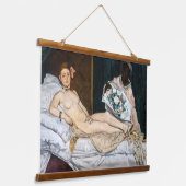 エドアルドマネ – オリンピア 吊り下げ型タペストリー (傾斜あり)