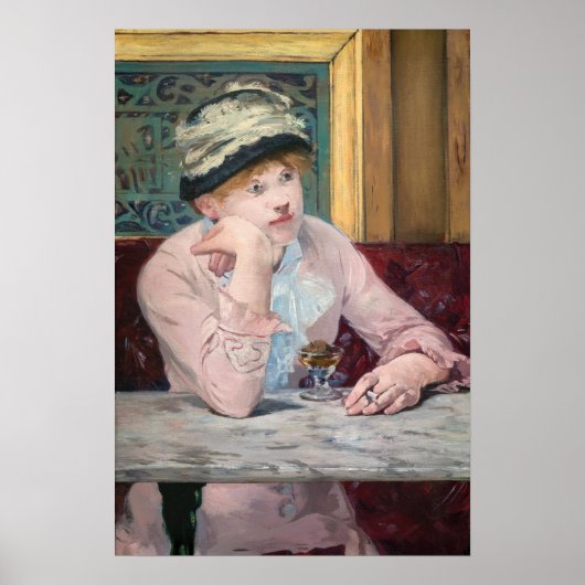 エドアルドマネ – プラムブランデー ポスター (正面)