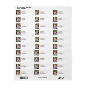 エドアルドマネ – プラムブランデー ラベル (フルシート)