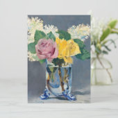 エドアルドマネ – ライラックとバラ 招待状 (スタンド正面)