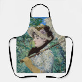 エドアードマネ – ジャンヌ/春 エプロン (正面)