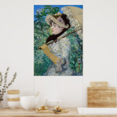 エドアードマネ – ジャンヌ/春 ポスター (キッチン)