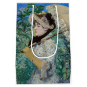 エドアードマネ – ジャンヌ/春 ミディアムペーパーバッグ (裏面)