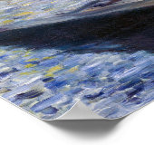 エドアードマネ – モネが彼のスタジオボート ポスター (角)