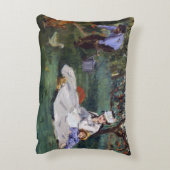 エドアードマネ – モネ家の庭 アクセントクッション (裏面(縦))