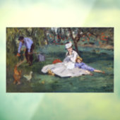 エドアードマネ – モネ家の庭 ウィンドウサイン (シート3)