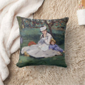 エドアードマネ – モネ家の庭 クッション (ブランケット)