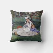 エドアードマネ – モネ家の庭 クッション (裏面)