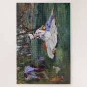 エドアードマネ – モネ家の庭 ジグソーパズル (縦)