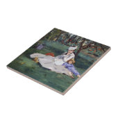 エドアードマネ – モネ家の庭 タイル (側面)