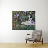 エドアードマネ – モネ家の庭 タペストリー (インサイチュ(横))