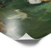 エドアードマネ – モネ家の庭 フォトプリント            (角)