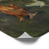 エドアードマネ – モネ家の庭 ポスター (角)