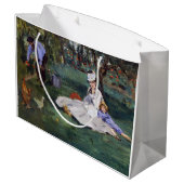 エドアードマネ – モネ家の庭 ラージペーパーバッグ (裏面アングル)