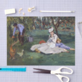 エドアードマネ – モネ家の庭 薄葉紙 (クラフト)