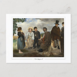 エドゥアルドマネ#123ファインアート ポストカード