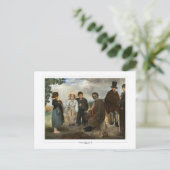 エドゥアルドマネ#123ファインアート ポストカード (スタンド正面)