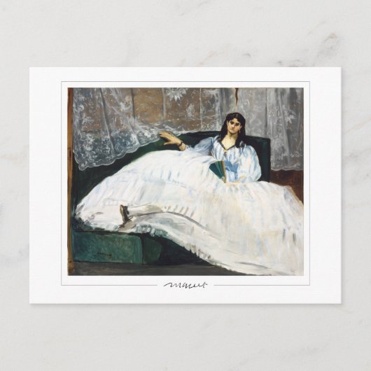 エドゥアルドマネ#141ファインアート ポストカード (正面)