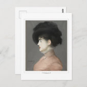 エドゥアルドマネ#162ファインアート ポストカード (正面/裏面)