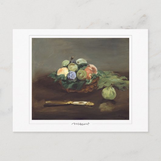 エドゥアルドマネ#168ファインアート ポストカード (正面)