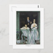 エドゥアルドマネ#188ファインアート ポストカード (正面/裏面)