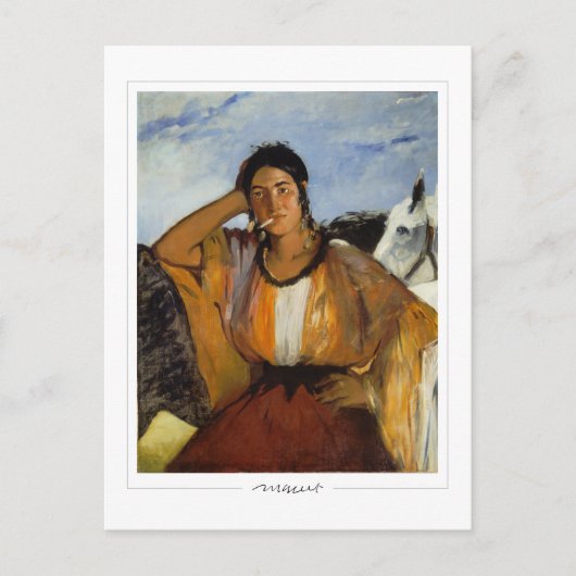 エドゥアルドマネ#199ファインアート ポストカード (正面)