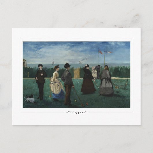 エドゥアルドマネ#211ファインアート ポストカード (正面)