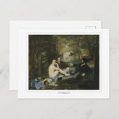 エドゥアルドマネ#213ファインアート ポストカード (正面/裏面)