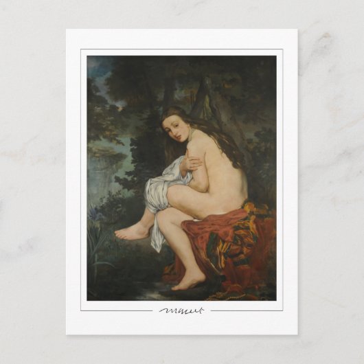 エドゥアルドマネ#44ファインアート ポストカード (正面)