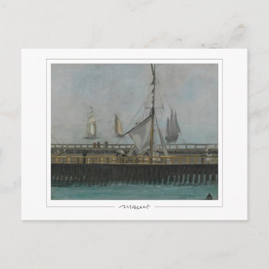 エドゥアルドマネ#64ファインアート ポストカード (正面)