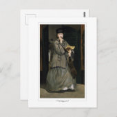 エドゥアルドマネ#93ファインアート ポストカード (正面/裏面)