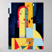 エドゥアルドGベニートスタイルアールデコ ポスター (正面)