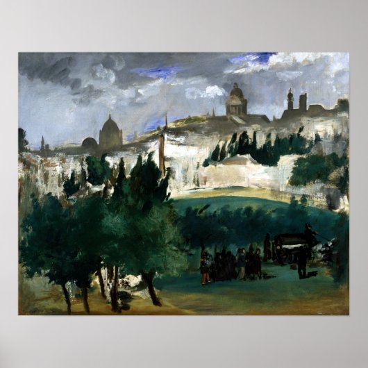 エドゥアルマネザ葬式 ポスター (正面)