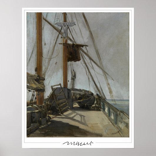 エドゥアルマネ・ゼディング・アート・ポスター#13 ポスター (正面)