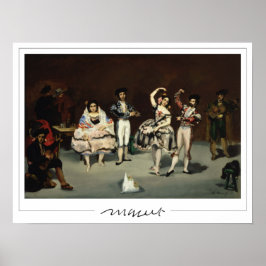 エドゥアルマネ・ゼディング・アート・ポスター#18 ポスター