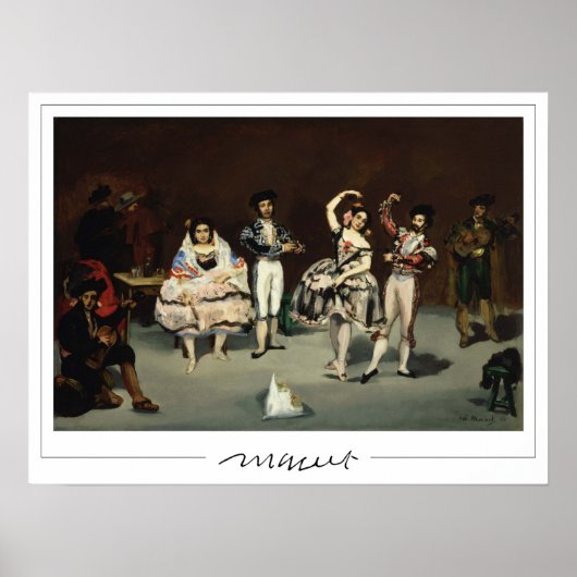 エドゥアルマネ・ゼディング・アート・ポスター#18 ポスター (正面)