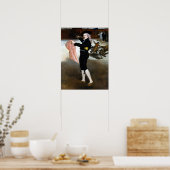 エドゥアルマネ・マドモワゼルVのエスパダの衣装 ポスター (キッチン)