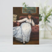 エドゥアードマネによる休息 サンキューカード (スタンド正面)