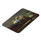 エドゥアードマネによる果実のバスケット マグネット (左側)