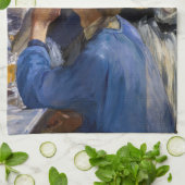 エドゥアードマネ – カフェコンサートのコーナー キッチンタオル (折り畳み)